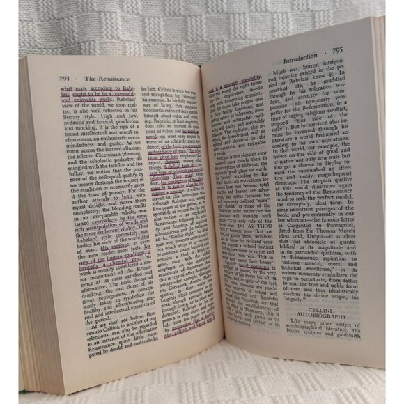 World Masterpieces 1 Through The Renaissance Hardcover 1956 By Norton - Picture 12 of 12